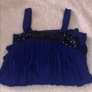 The Collection by Sarasara Girls Blue Dress